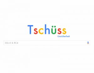 SSLv3 und RC4 werden bei Google verabschiedet