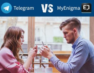 Telegram vs. MyEnigma