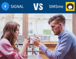 SIGNAL vs SIMSme