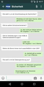 WhatsApp Sicherheit