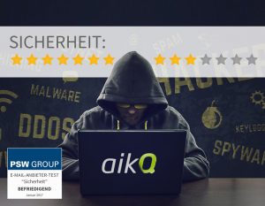 Sicherheit bei aikQ 10 von 14 Punten