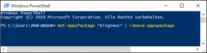 Windows 10 PowerShell