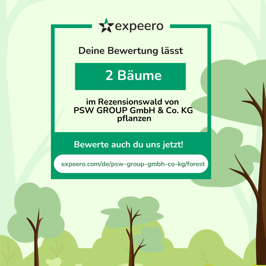Expeero Bäume pflanzen für die Umwelt mit Bewertungen