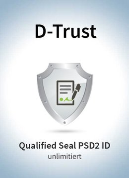 D-Trust Qualified Seal PSD2 ID