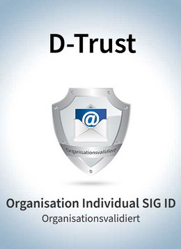 D-Trust S/MIME Organisation Individual SIG ID
