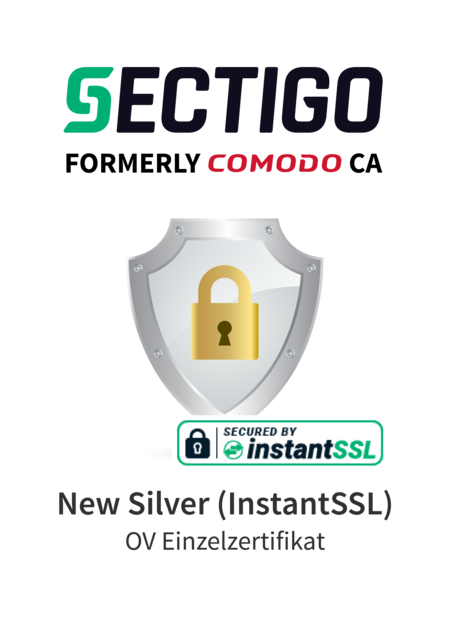 Sectigo New Silver (InstantSSL), 3 Jahre