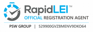 Siegel der PSW GROUP als offizelle Registrierungsstelle für RapidLEI