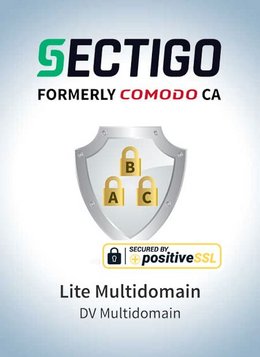 Sectigo Lite Multidomain Sectigo Lite Multidomain