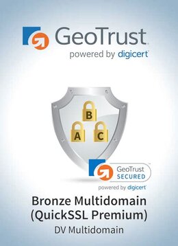 GeoTrust Bronze Multidomain (QuickSSL Premium)