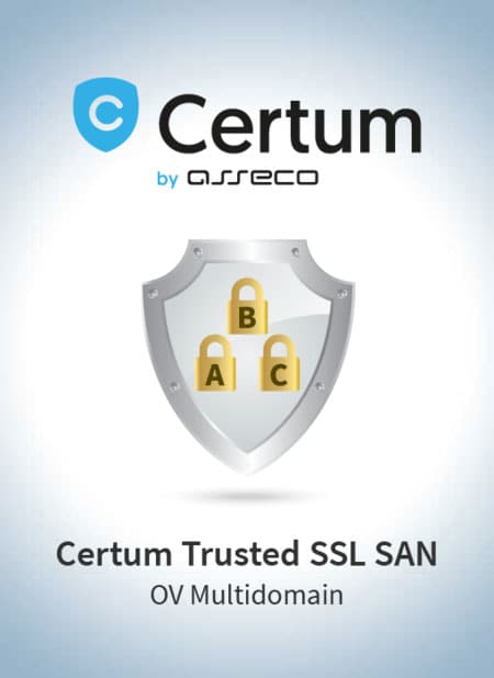 Certum Trusted SSL SAN
