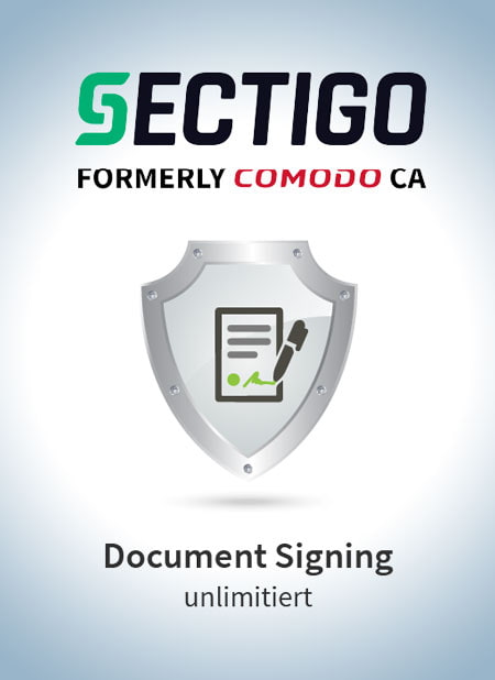 Sectigo Document Signing Certificate