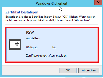 Windows Sicherheit