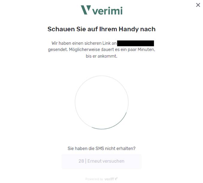 Signius Verimi Verifizierung Smartphone